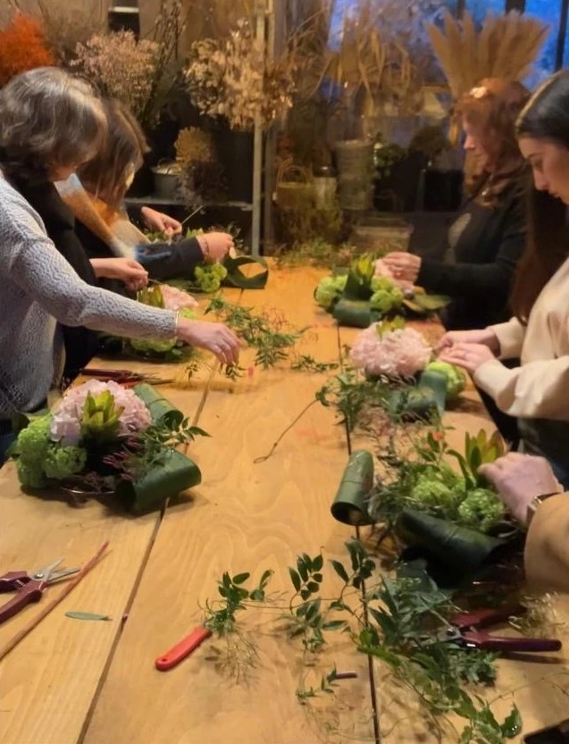 ANAPHALIS -Cours d'art floral à Saint-Augustin