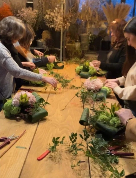 Cours d'art floral à Saint-Augustin