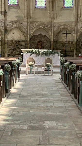 Décoration de fleurs pour mariage à Saint-Augustin