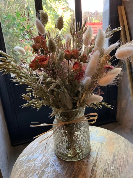 Vente de pot de fleurs séchées à Saint-Augustin