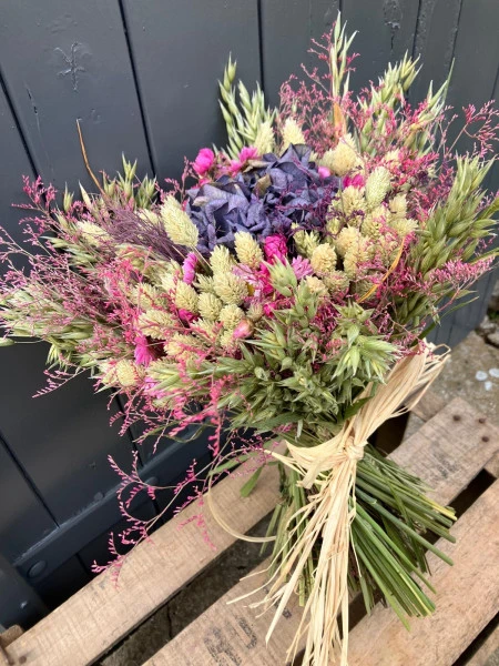 Vente de fleurs séchées à Saint-Augustin